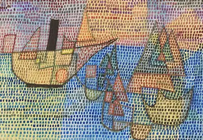 Dredger and Sailboat Paul Klee